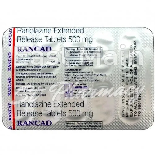 ranolazine without prescription